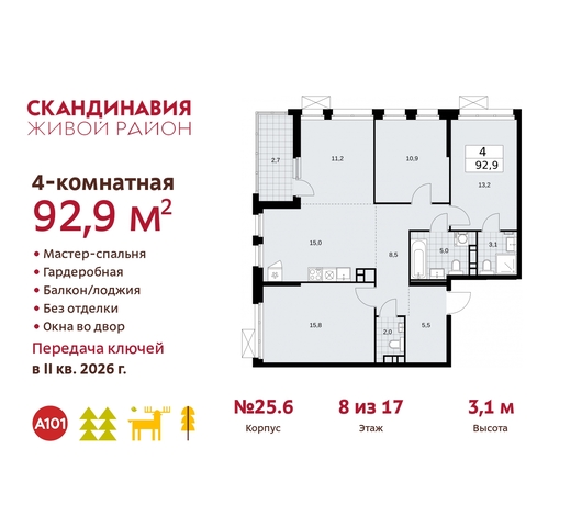 жилой район «Скандинавия» Сосенское, Бутово фото