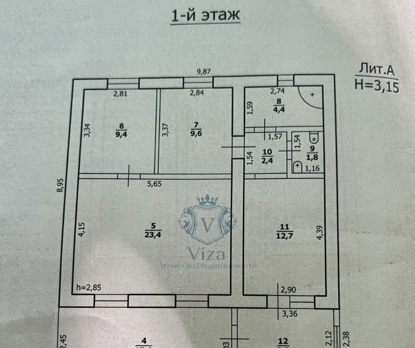 дом р-н Туапсинский с Ольгинка мкр 3-й 23 фото 2