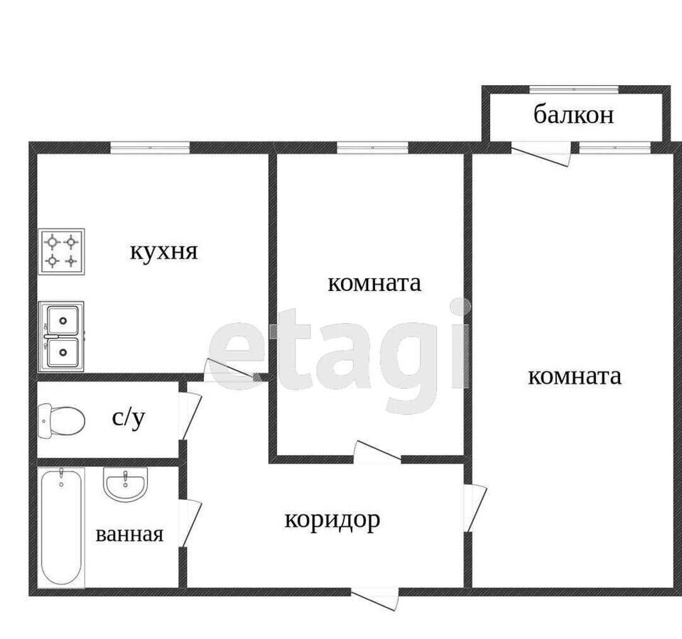 квартира г Нижний Тагил р-н Дзержинский ул Зари 107 фото 35