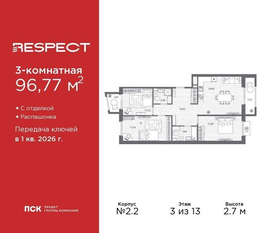 метро Лесная р-н Пискарёвка пр-кт Полюстровский 87 жилой квартал RESPECT фото