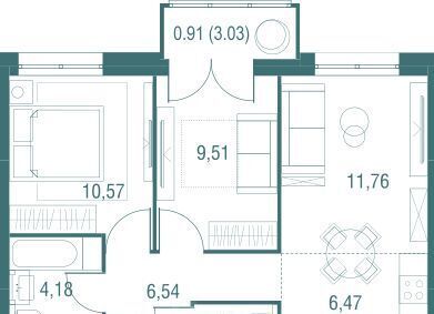 квартира г Одинцово Одинцово фото 2