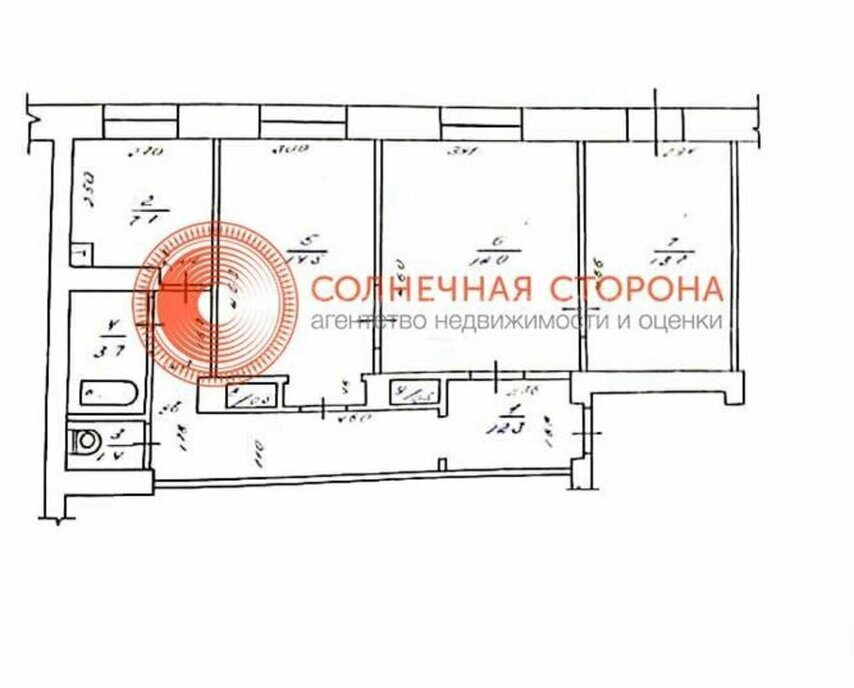 квартира г Северск пр-кт Коммунистический 18 фото 2