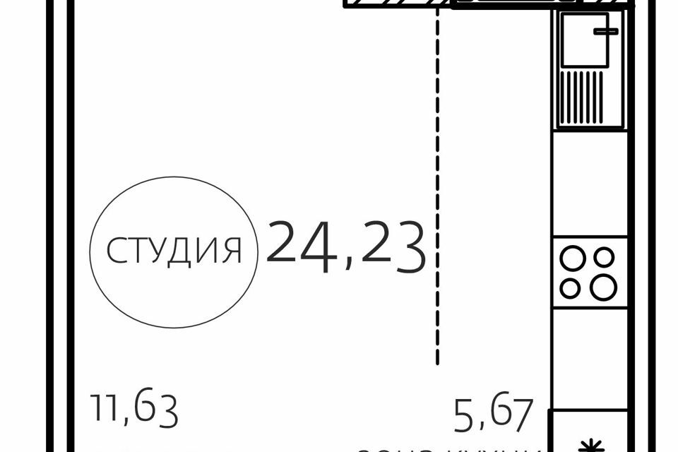 квартира г Челябинск р-н Курчатовский Парковый городской округ Челябинск, Маршала Чуйкова, 28 стр фото 1