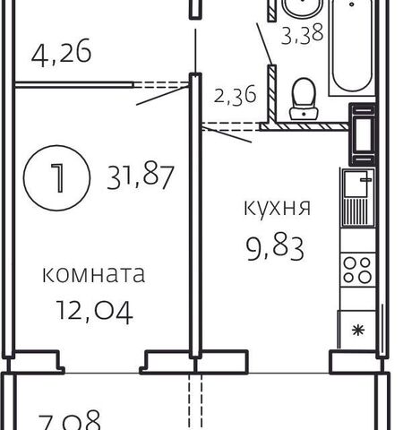 р-н Курчатовский городской округ Челябинск, Маршала Чуйкова, 28 стр фото