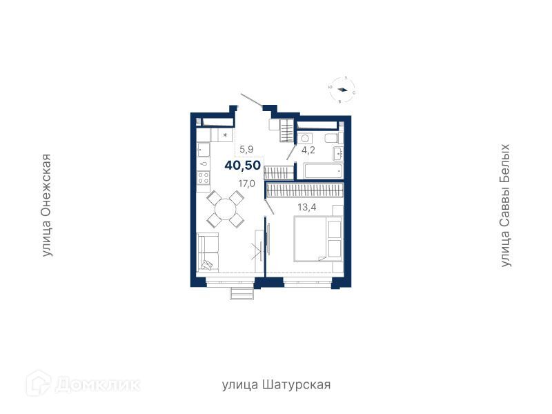 квартира г Екатеринбург р-н Октябрьский Екатеринбург городской округ, Атлас Ауро, жилая экосистема фото 1