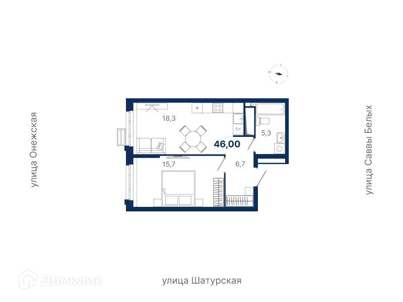 квартира г Екатеринбург р-н Октябрьский Екатеринбург городской округ, Атлас Ауро, жилая экосистема фото 1