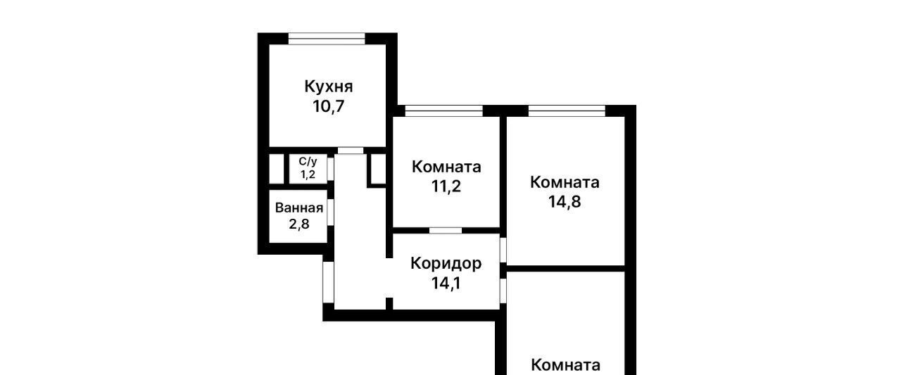 квартира г Одинцово ш Можайское 34 Одинцово фото 2