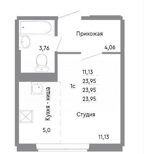 квартира г Челябинск р-н Советский ул Блюхера 123к фото 2