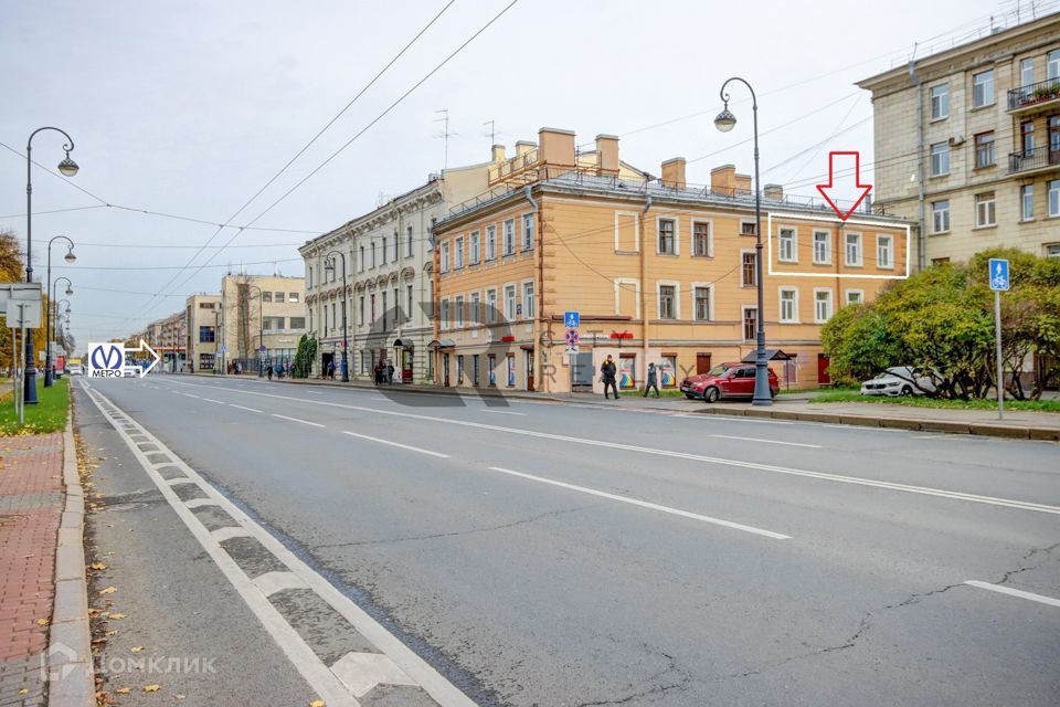 квартира г Санкт-Петербург пр-кт Большой В.О. 72 Василеостровский фото 2