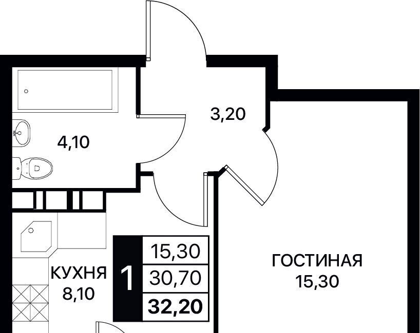 квартира г Ростов-на-Дону р-н Первомайский ул Берберовская 9с/2 фото 1