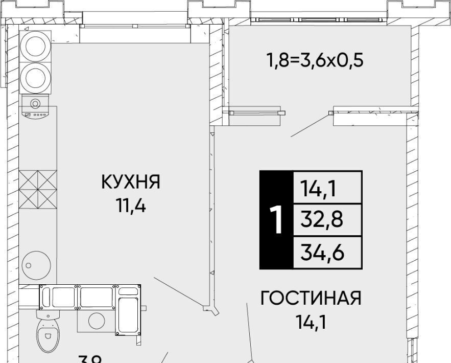 квартира г Ростов-на-Дону р-н Кировский ул Бориса Слюсаря 23 фото 1