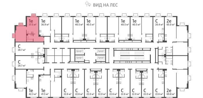 квартира г Москва метро Битцевский парк ул Красного Маяка 26 ЖК «Parkside» муниципальный округ Чертаново Центральное фото 2