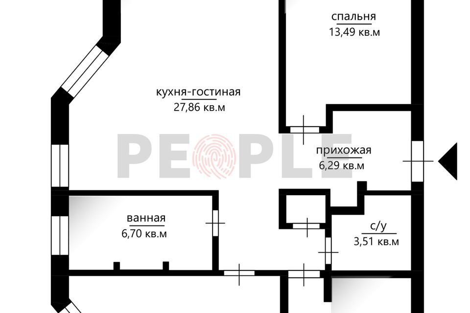 квартира г Москва ул Нежинская 5/2 городские резиденции Spires Западный административный округ фото 6