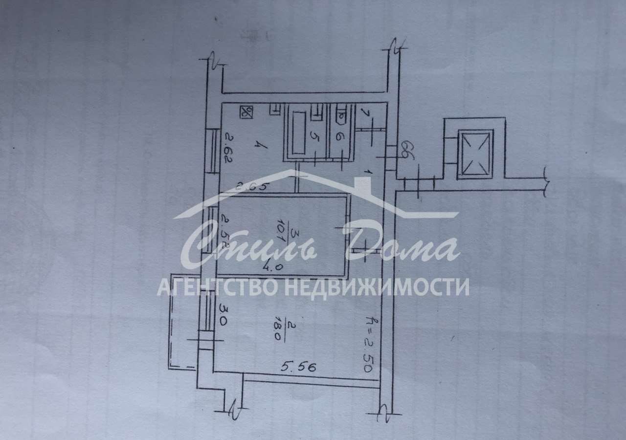 квартира г Волгоград р-н Советский ул Авиаторская 3 фото 5