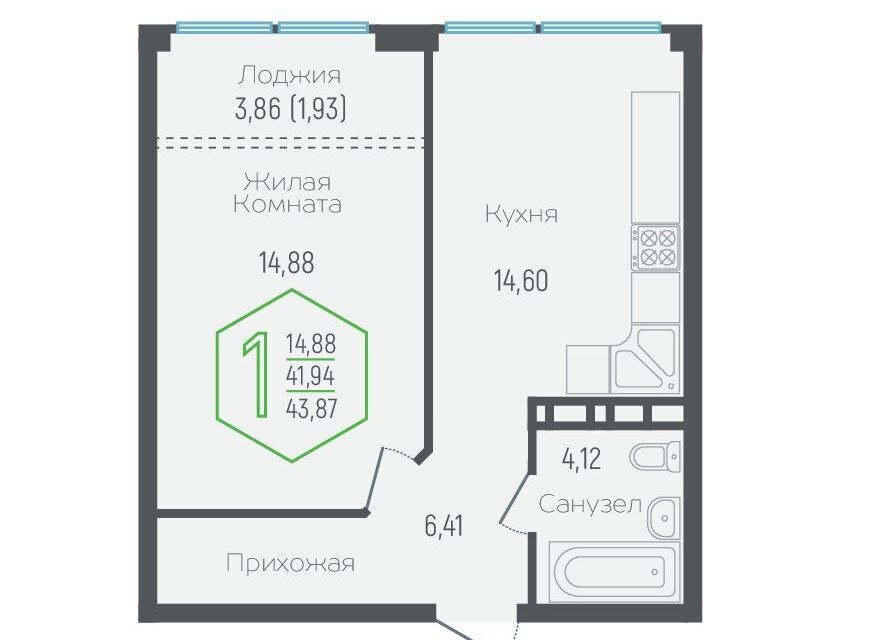 квартира г Краснодар р-н Центральный муниципальное образование Краснодар, Строящееся здание фото 1