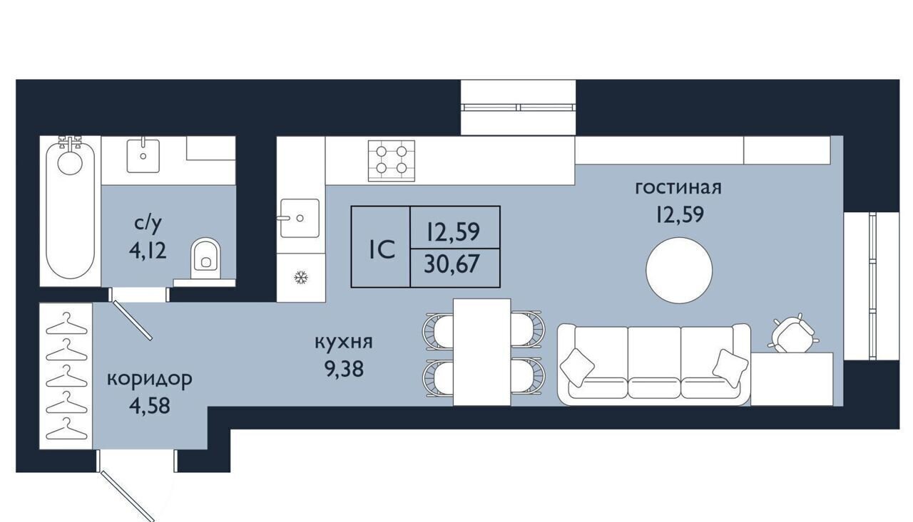 квартира г Уфа р-н Советский ул Пархоменко з/у 133 фото 1