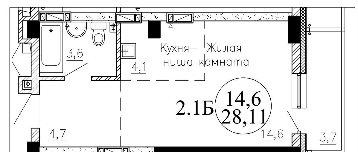 квартира г Новосибирск р-н Ленинский ул Пархоменко 11 Площадь Маркса фото 1