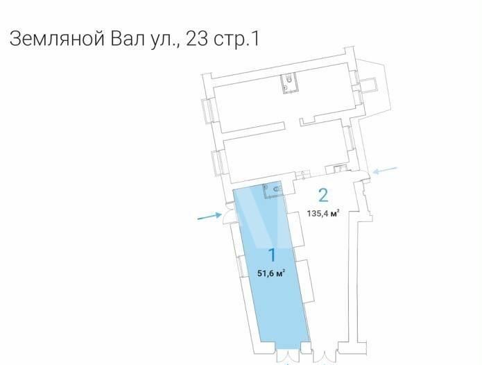 свободного назначения г Москва метро Курская Бауманка ул Земляной Вал 23с/1 фото 5