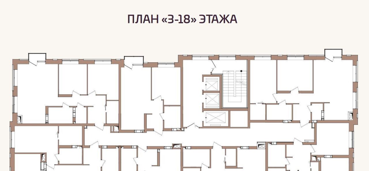 квартира г Астрахань р-н Советский ул Набережная Приволжского затона 41 ЖК «Наследие» фото 2