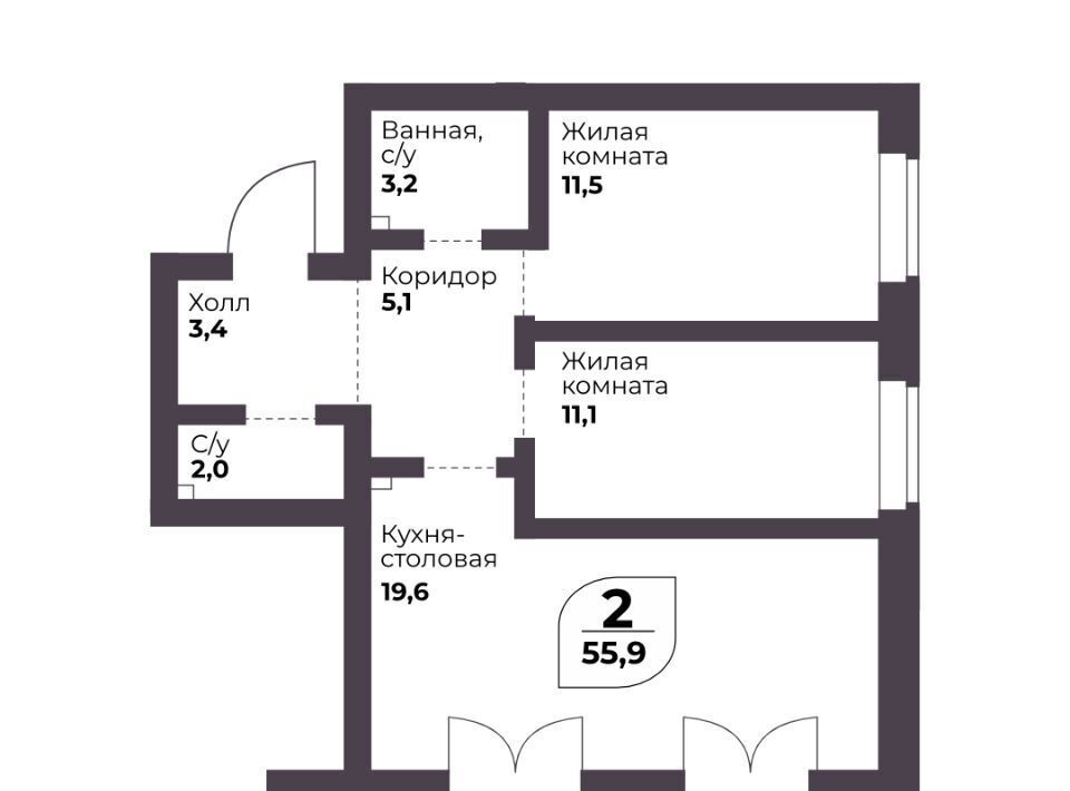 квартира р-н Сосновский п Терема ул Ломоносова 24а Кременкульское с/пос фото 1