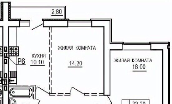 квартира г Саратов п Мирный р-н Кировский фото 1