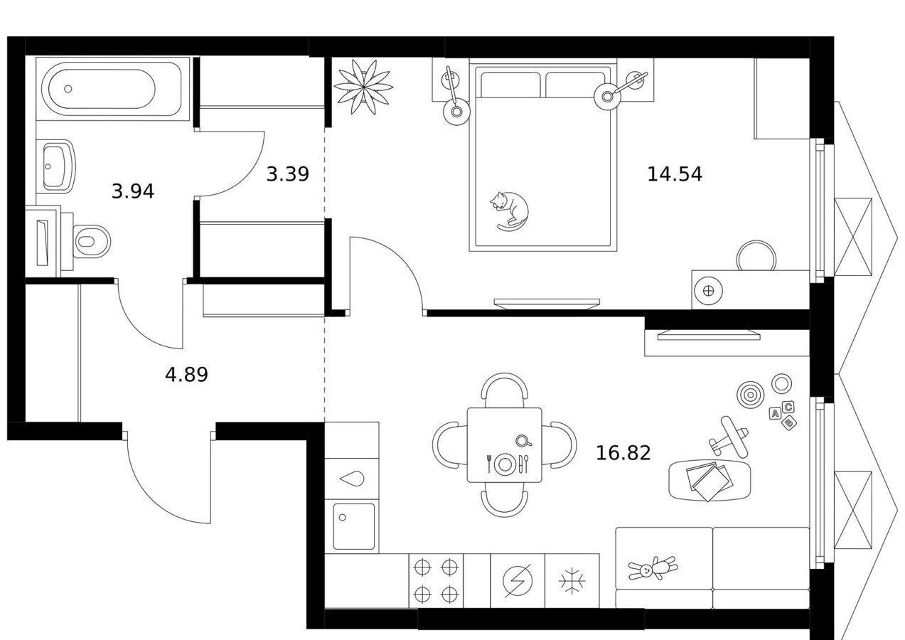 квартира г Москва метро Ховрино ул Ижорская з/у 6/6, корп. 1. 3 фото 1