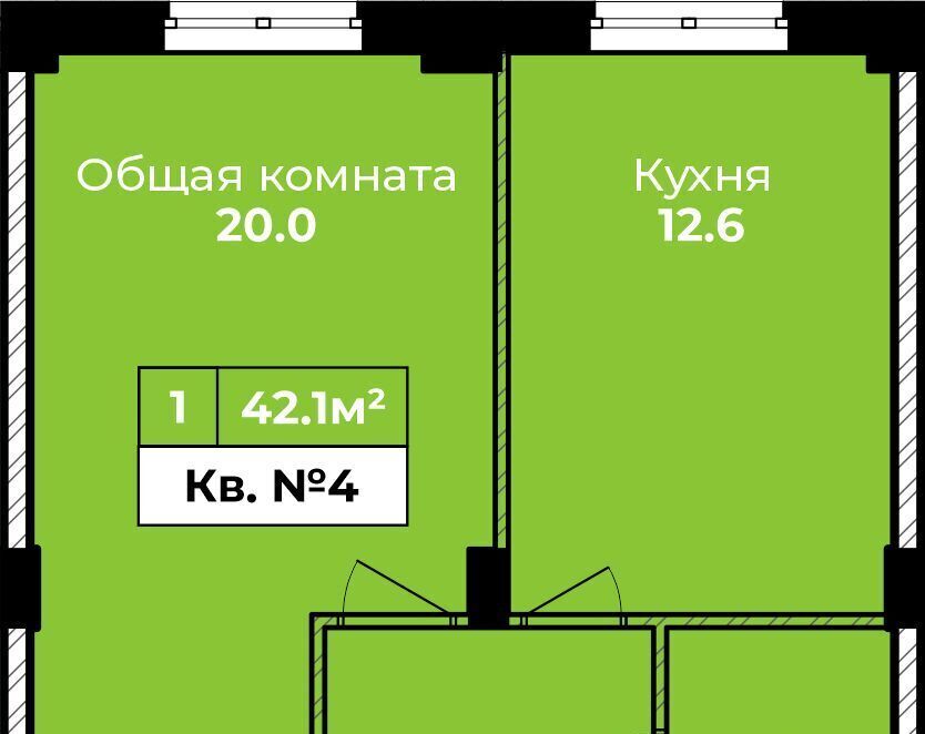 квартира г Тула ЖК «Атмосфера» 3 д. Харино фото 1