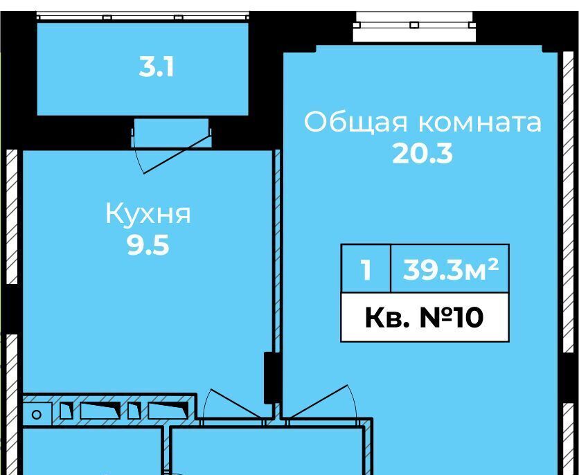 квартира г Тула ЖК «Атмосфера» 3 д. Харино фото 1