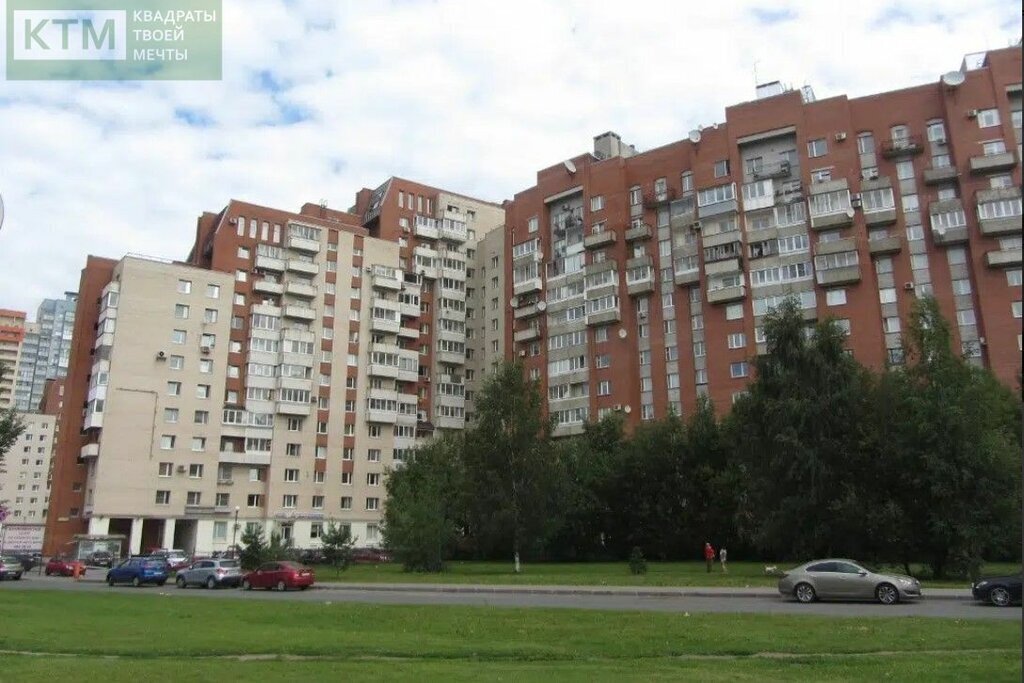 квартира г Санкт-Петербург метро Проспект Просвещения пр-кт Просвещения 14к/4 фото 2