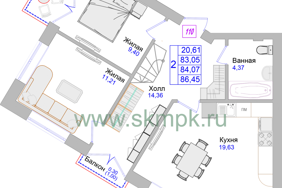 квартира р-н Светлогорский г Светлогорск пр-кт Калининградский 70 фото 1