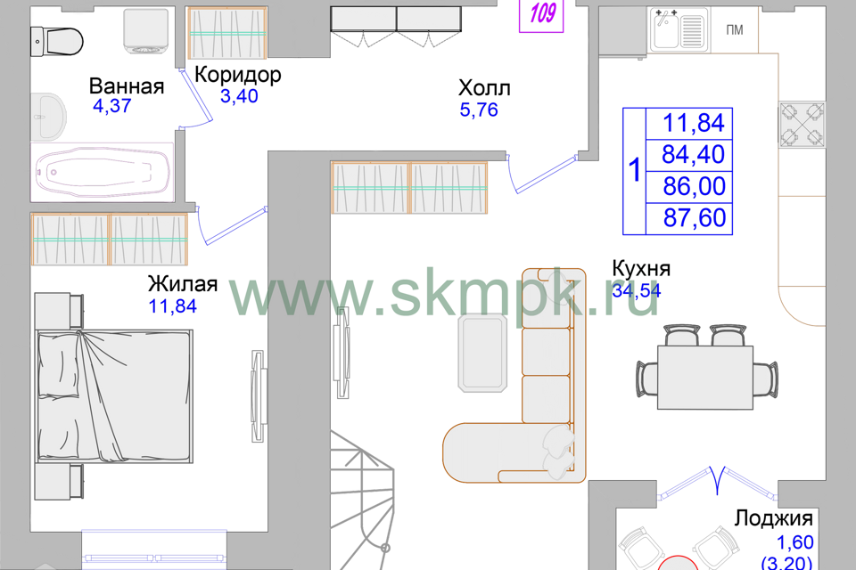 квартира р-н Светлогорский г Светлогорск пр-кт Калининградский 70 фото 1