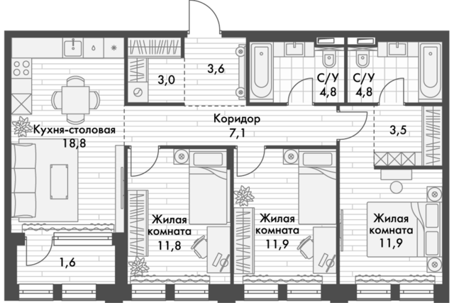 р-н Ленинский ул Крылова 10 Владивостокский городской округ, к 3 стр фото