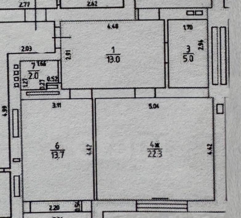 квартира г Калининград р-н Московский ул Б.Хмельницкого 50 фото 40