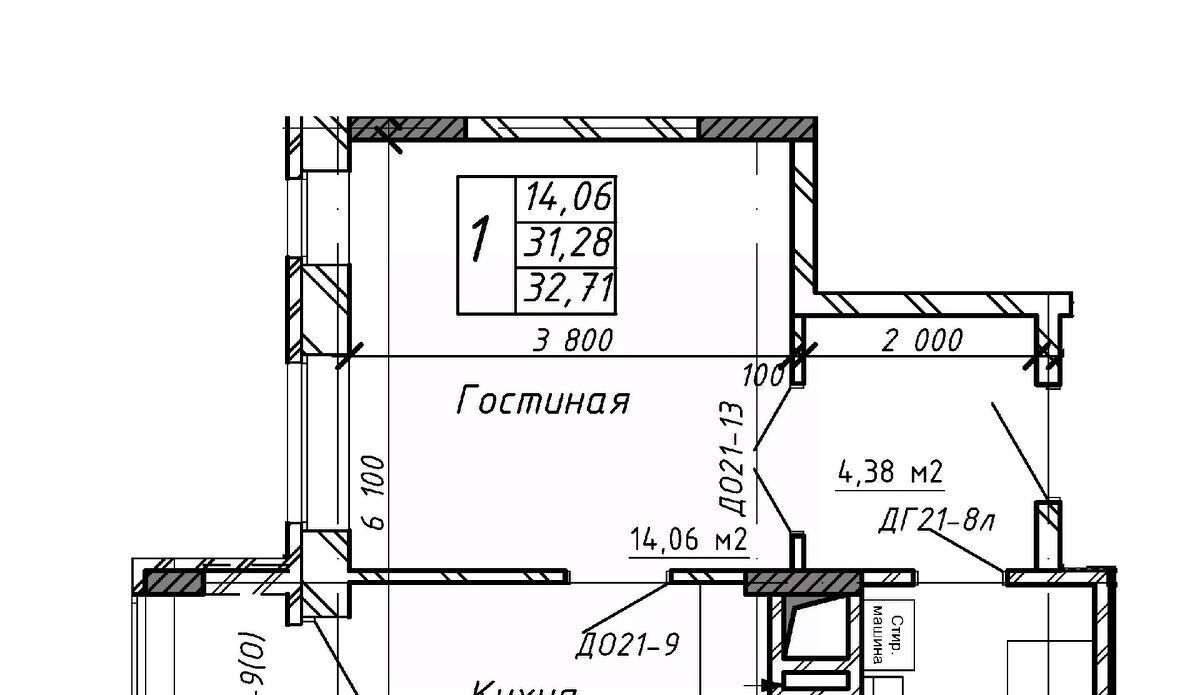 квартира г Калуга р-н Московский ул Азаровская 40к/4 фото 1