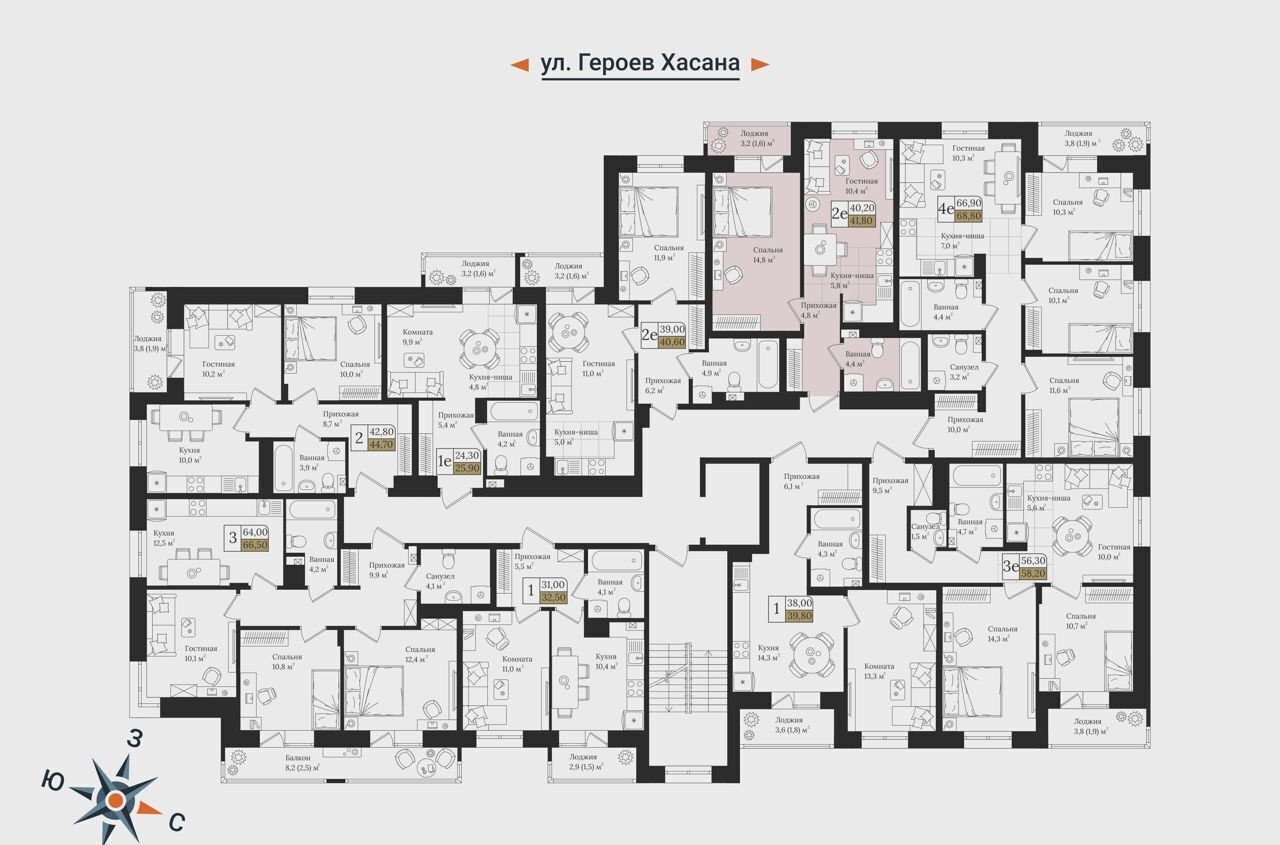 квартира г Пермь р-н Свердловский ул Героев Хасана 93б ЖК «Веларт» фото 2