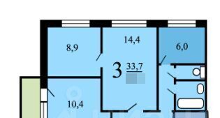 квартира г Москва метро Черкизовская ул Никитинская 31к/1 муниципальный округ Северное Измайлово фото 21