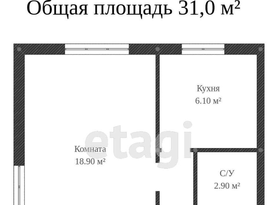 квартира г Комсомольск-на-Амуре Центральный округ пр-кт Интернациональный 11 фото 13