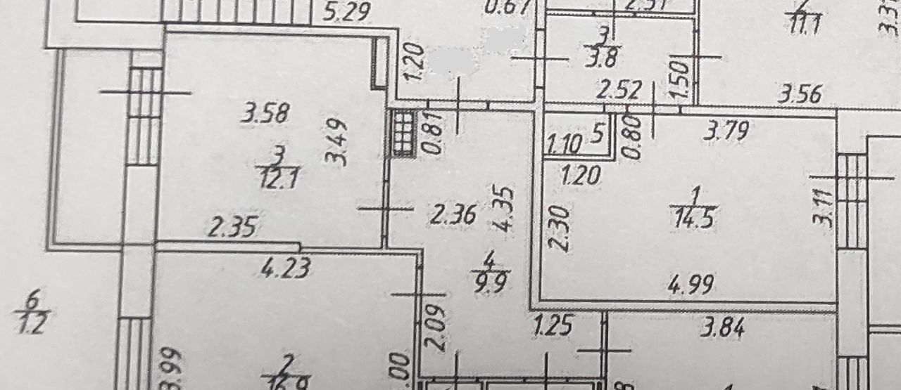 квартира г Колпино ул Загородная 43к/3 метро Рыбацкое фото 25