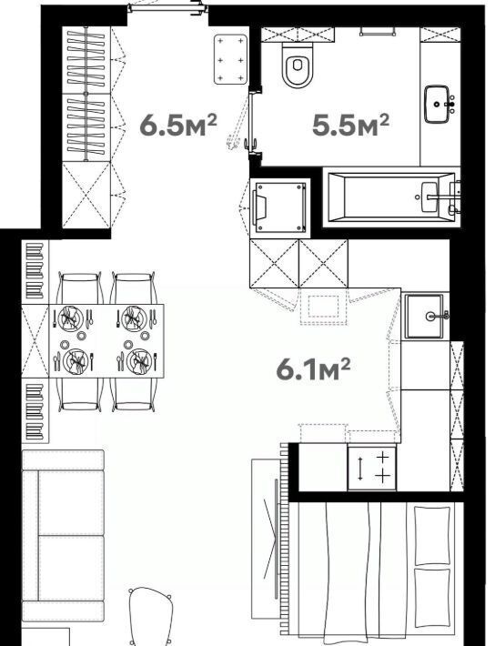 квартира г Москва метро Щелковская ул Советская 60 Московская область, Щелково фото 1