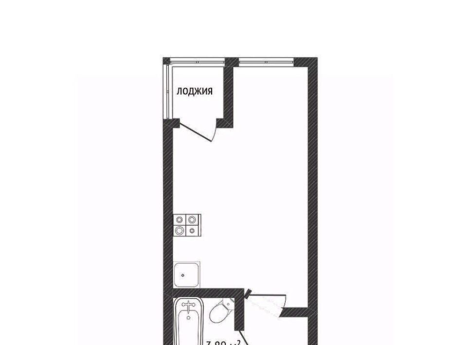 квартира г Краснодар р-н Карасунский ул им. Селезнева 4/15к 2 фото 1