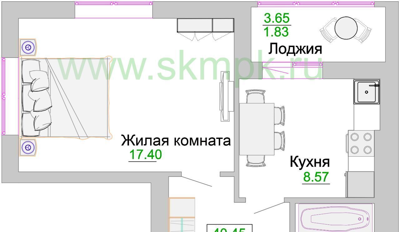 квартира р-н Зеленоградский г Зеленоградск фото 1