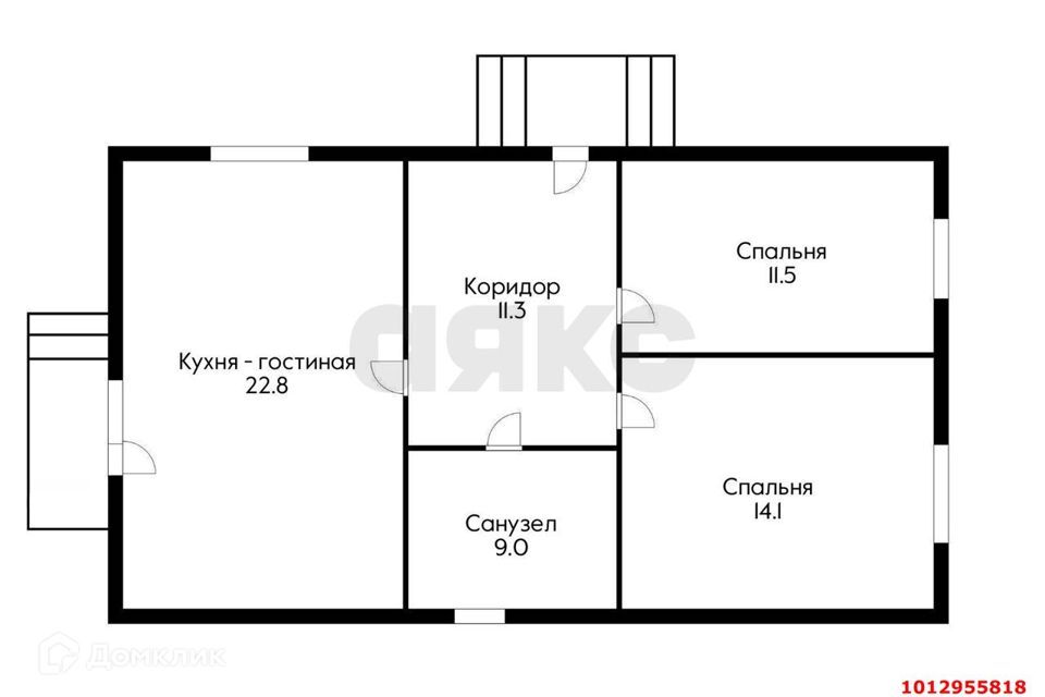 дом г Краснодар ст-ца Елизаветинская р-н Прикубанский муниципальное образование Краснодар, садовое товарищество Нива фото 2