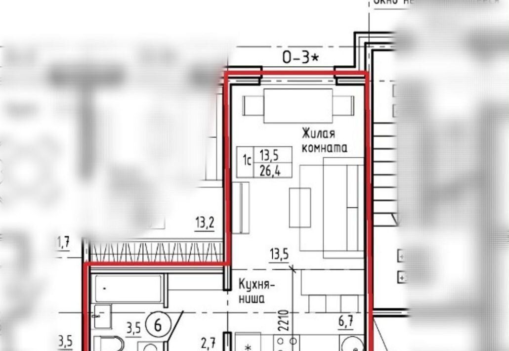 квартира г Киров р-н Первомайский б-р Прибрежный 4 ЖК Ривер Парк фото 1