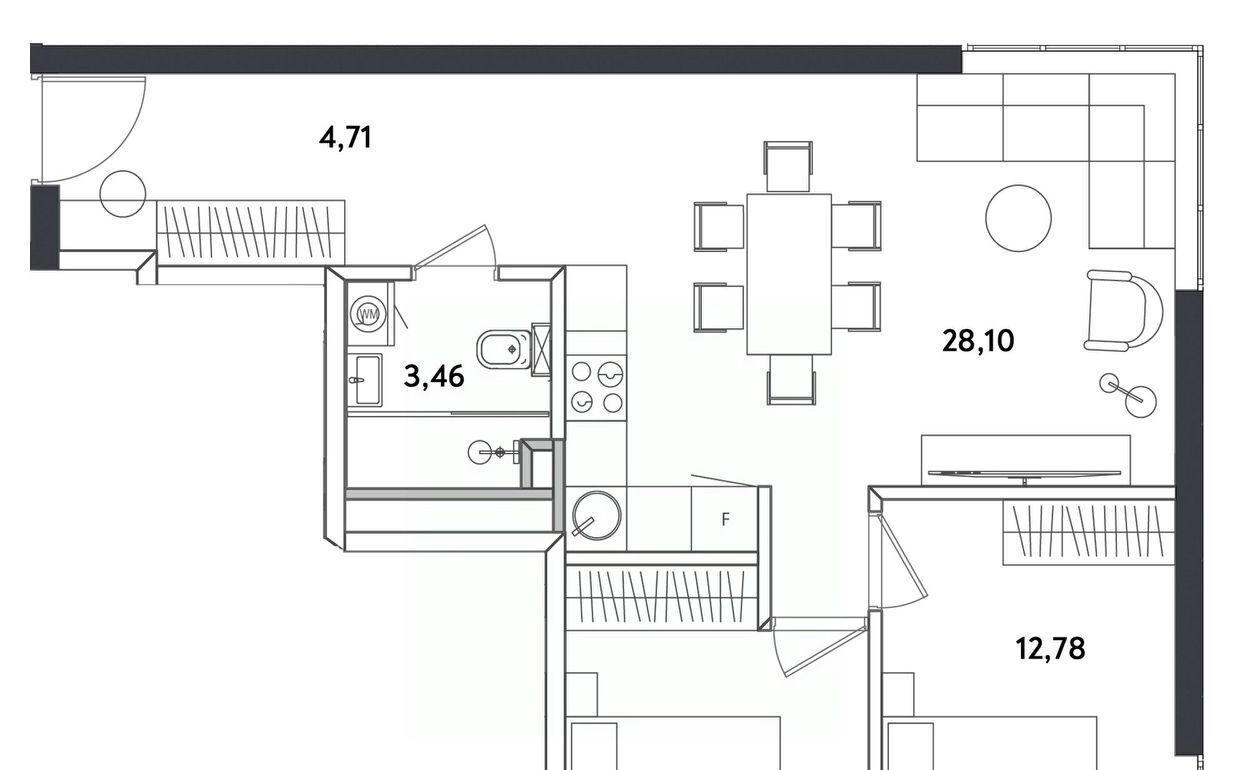 квартира г Москва метро Измайлово проезд Окружной 10б муниципальный округ Соколиная Гора фото 2