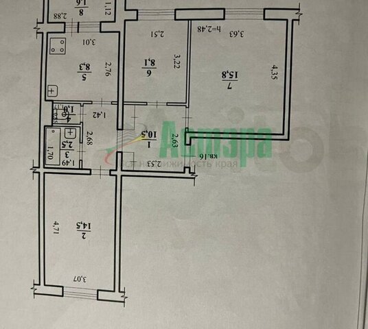 квартира р-н Черновский дом 75 ГРЭС фото