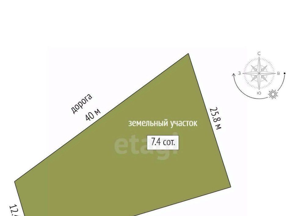 земля р-н Тюменский с Перевалово ул Лиственная Переваловское сельское поселение фото 2