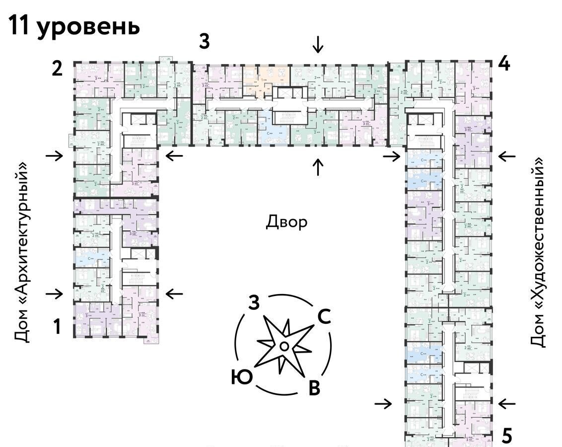 квартира г Тюмень р-н Калининский ул Новоселов 102 фото 17