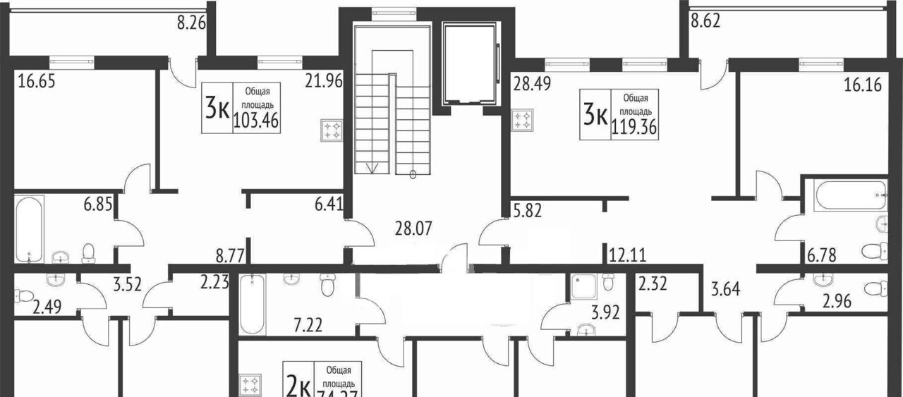 квартира г Тюмень р-н Центральный ул Тимофея Кармацкого 5к/1 фото 2