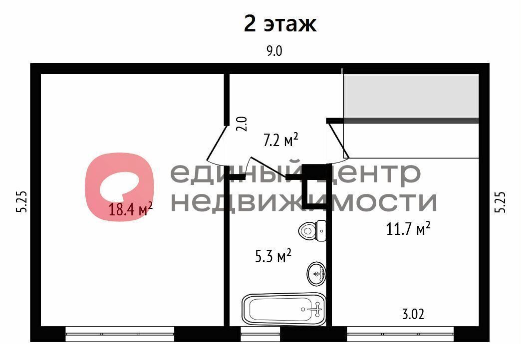 квартира р-н Тюменский д Патрушева ул Соловьиная 37 Тюмень фото 35