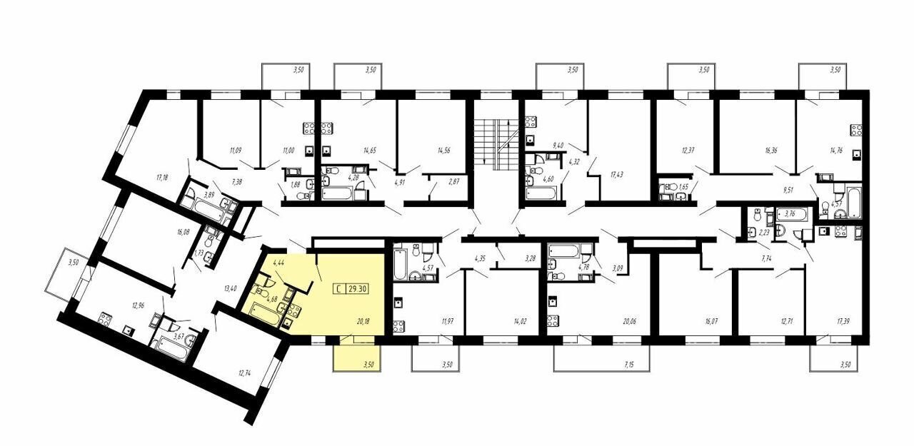 квартира р-н Всеволожский д Скотное ул Вересковая 8 корп. 2, Агалатово фото 1